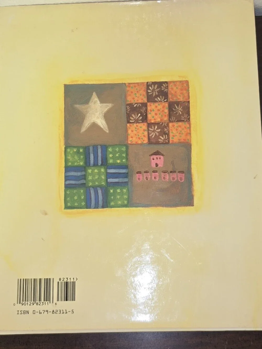 Sweet Clara and the Freedom Quilt Illustrated Book - Yellow & Green Cover